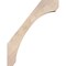 Ekena Millwork 5 1/2"W x 22"D x 28"H Legacy Smooth Knee Brace, Douglas Fir BRC06X22X28LEC00SDF - alternate 2